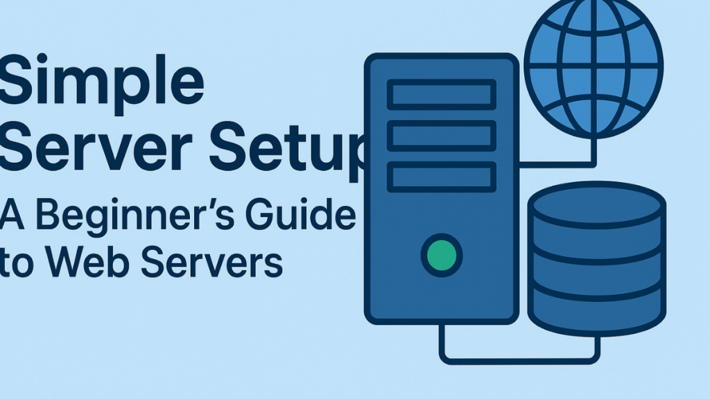 Simple Server Setup A Beginner’s Guide to Web Servers (With Database Support)
