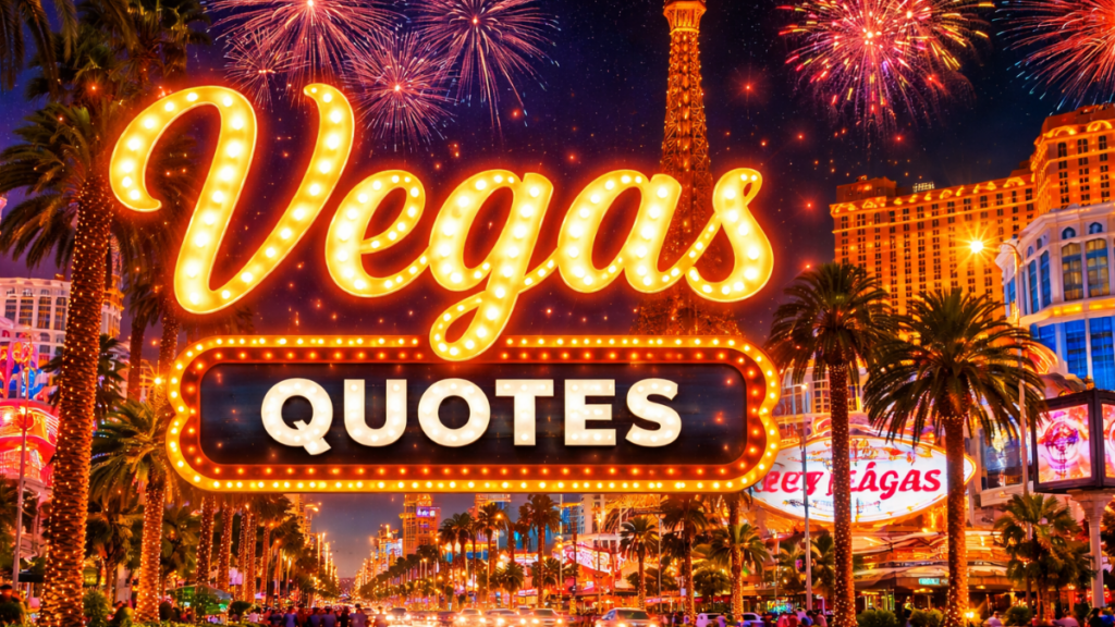 Vegas Quotes The Spirit of the Entertainment Capital